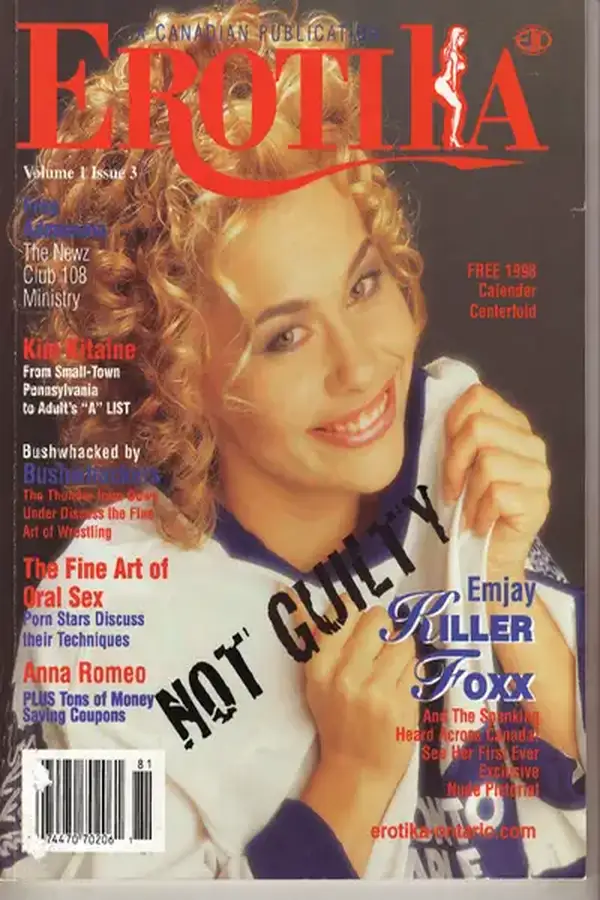 Erotika Vol. 1 # 3 Cover