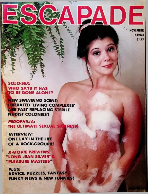 ESCAPADE - November 1977 Cover