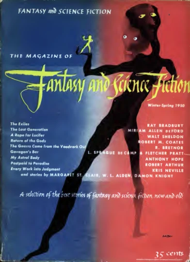 FANTASYSCIFI - 1950 Cover