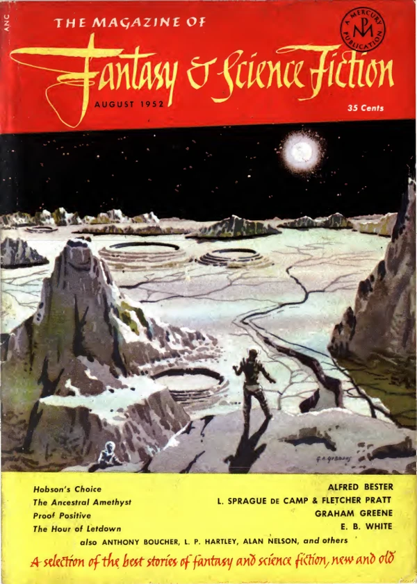 Fantasyscifi - August 1952 Cover