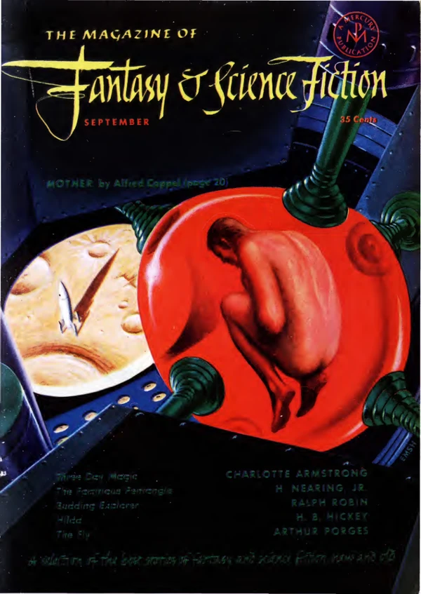 Fantasyscifi - September 1952 Cover