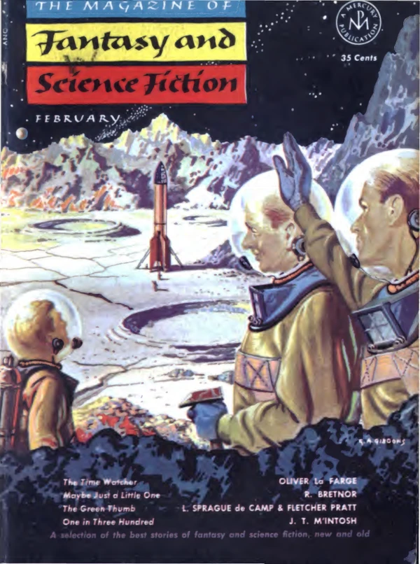 Fantasyscifi - February 1953 Cover