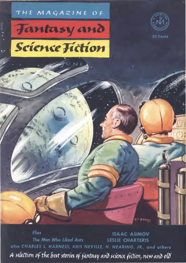 Fantasyscifi - June 1953 Cover