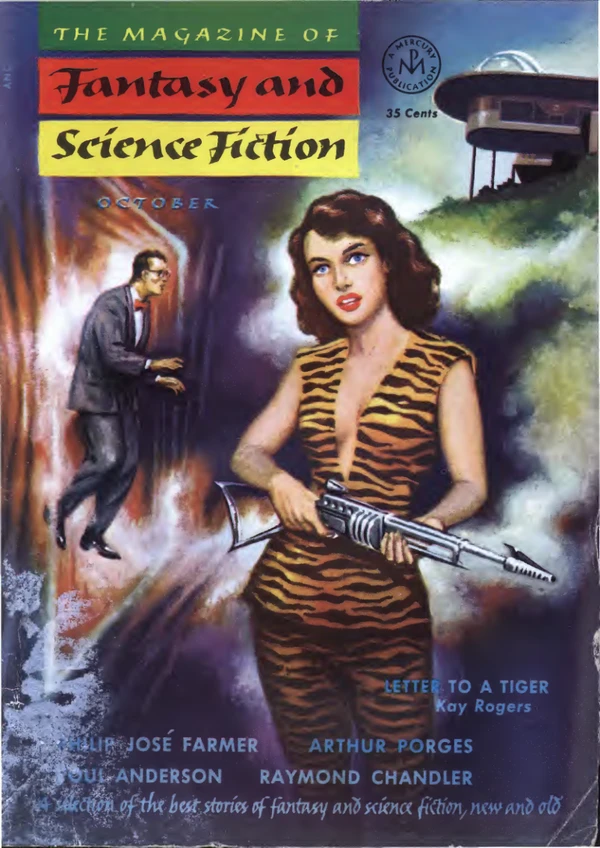 Fantasyscifi - October 1953 Cover