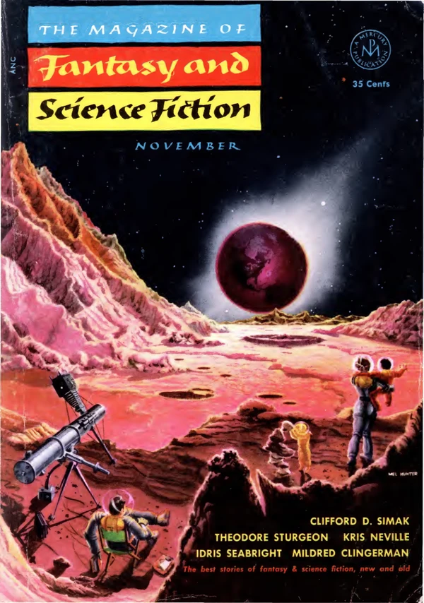 Fantasyscifi - November 1953 Cover