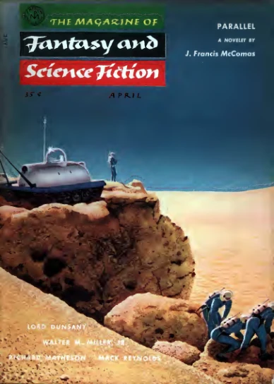 Fantasyscifi - April 1955 Cover