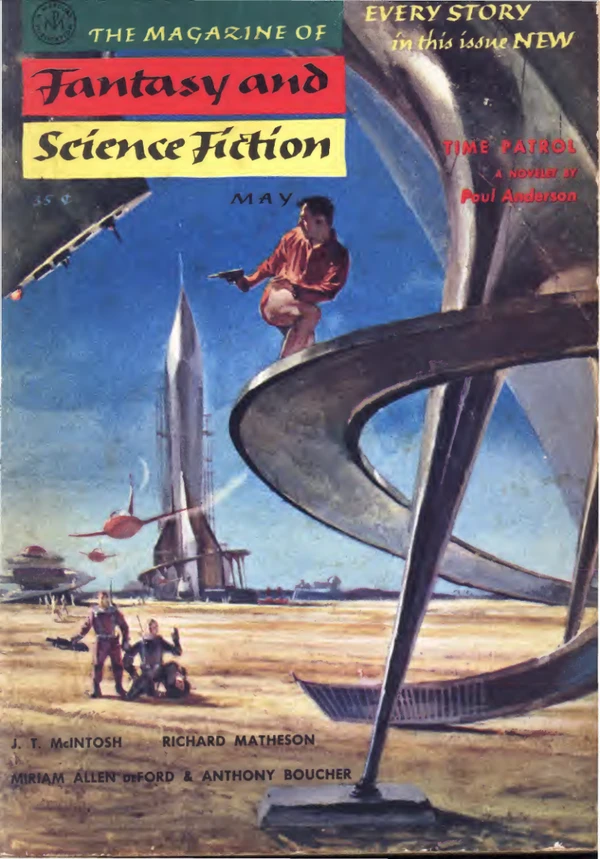 Fantasyscifi - May 1955 Cover