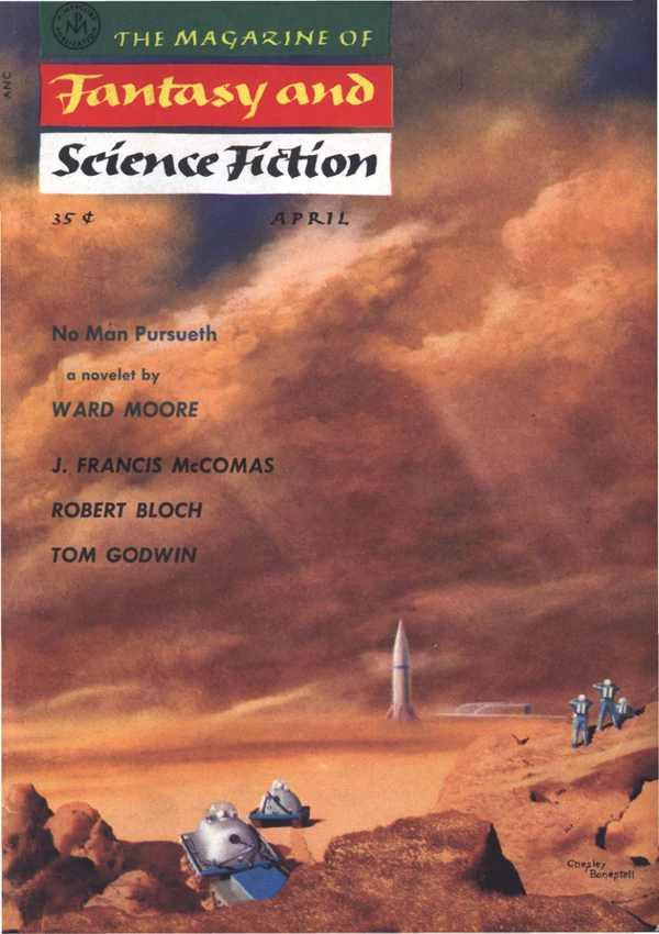 Fantasyscifi - April 1956 Cover