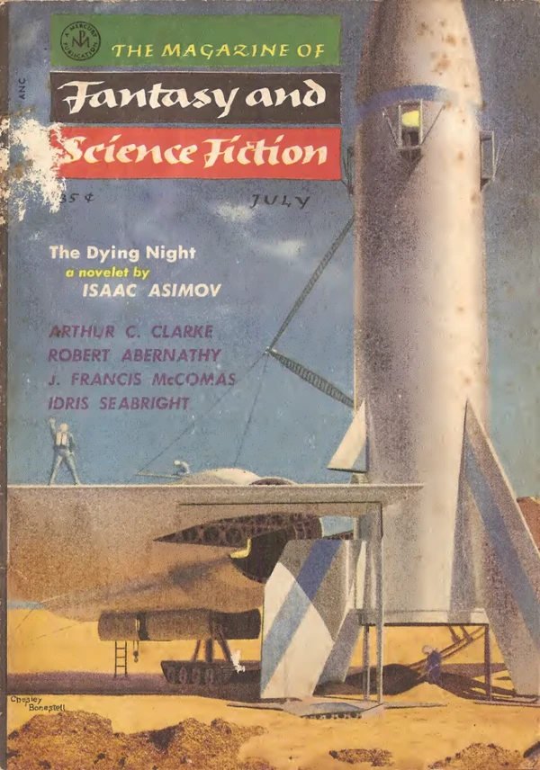 Fantasyscifi - July 1956 Cover