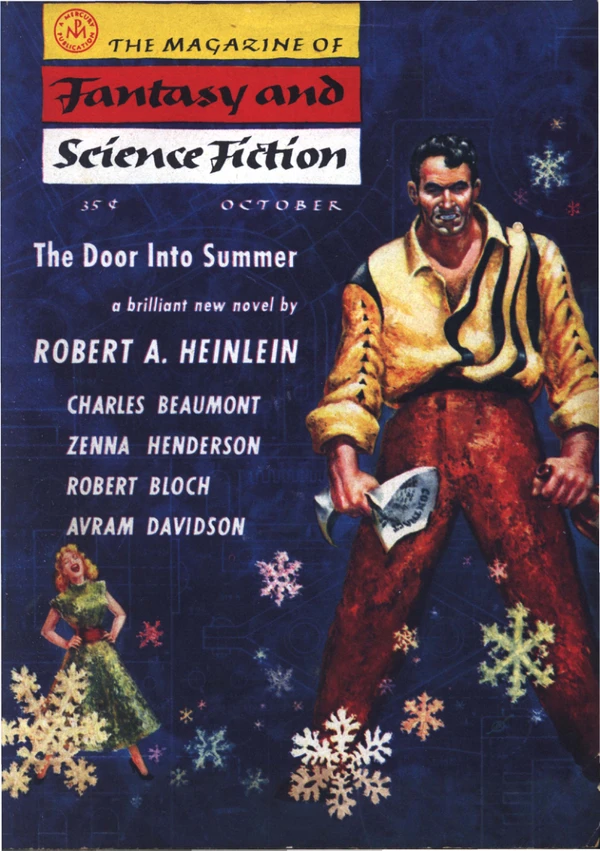 Fantasyscifi - October 1956 Cover