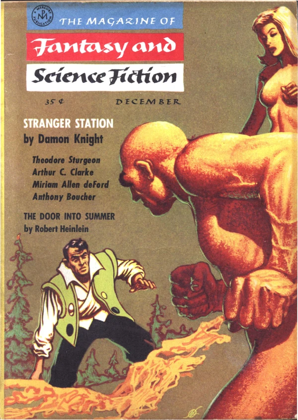Fantasyscifi - December 1956 Cover