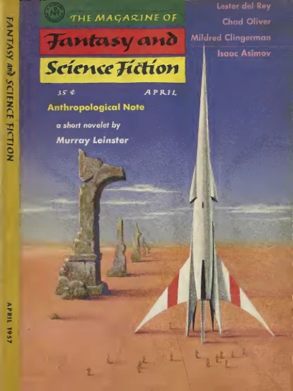 Fantasyscifi - April 1957 Cover