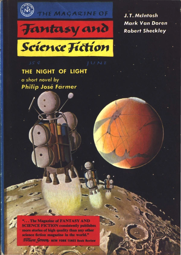 Fantasyscifi - June 1957 Cover