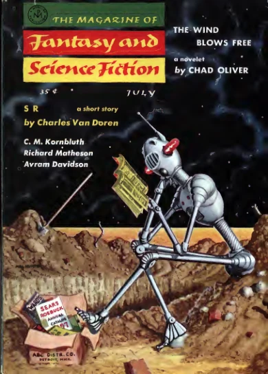 Fantasyscifi - July 1957 Cover