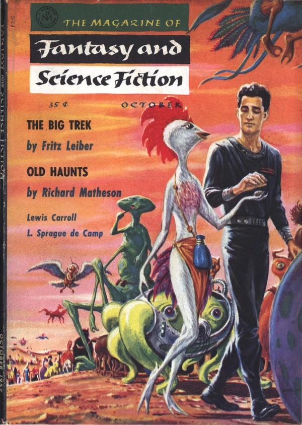 Fantasyscifi - October 1957 Cover