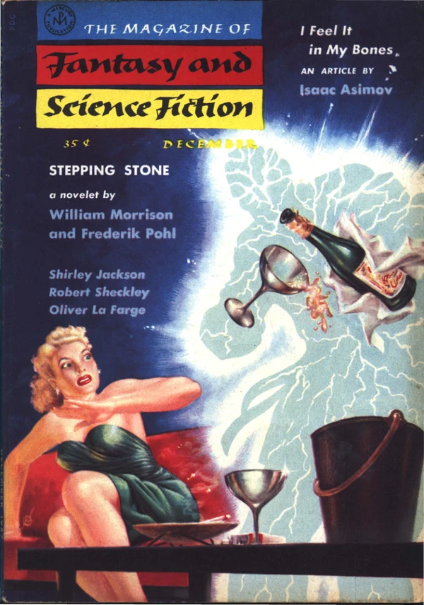 Fantasyscifi - December 1957 Cover