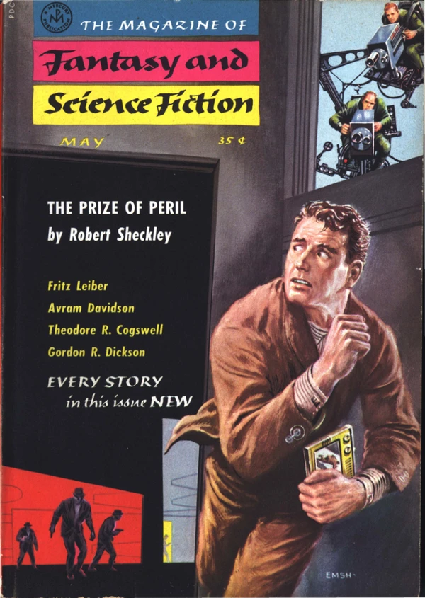 Fantasyscifi - May 1958 Cover