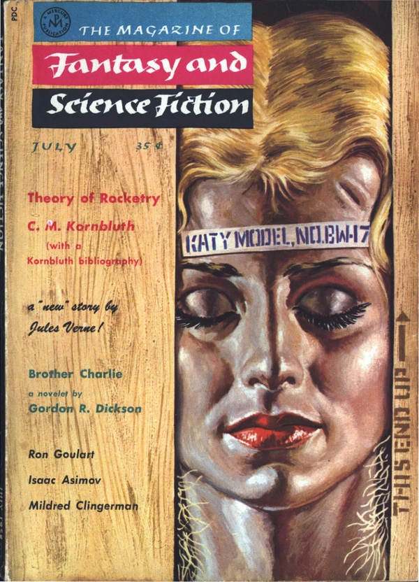 Fantasyscifi - July 1958 Cover