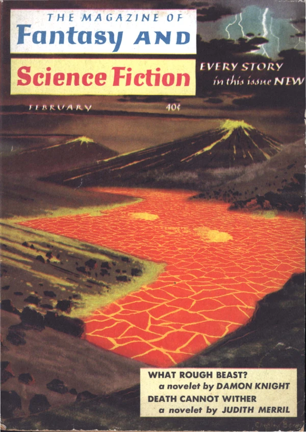 Fantasyscifi - February 1959 Cover
