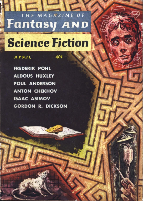 Fantasyscifi - April 1959 Cover