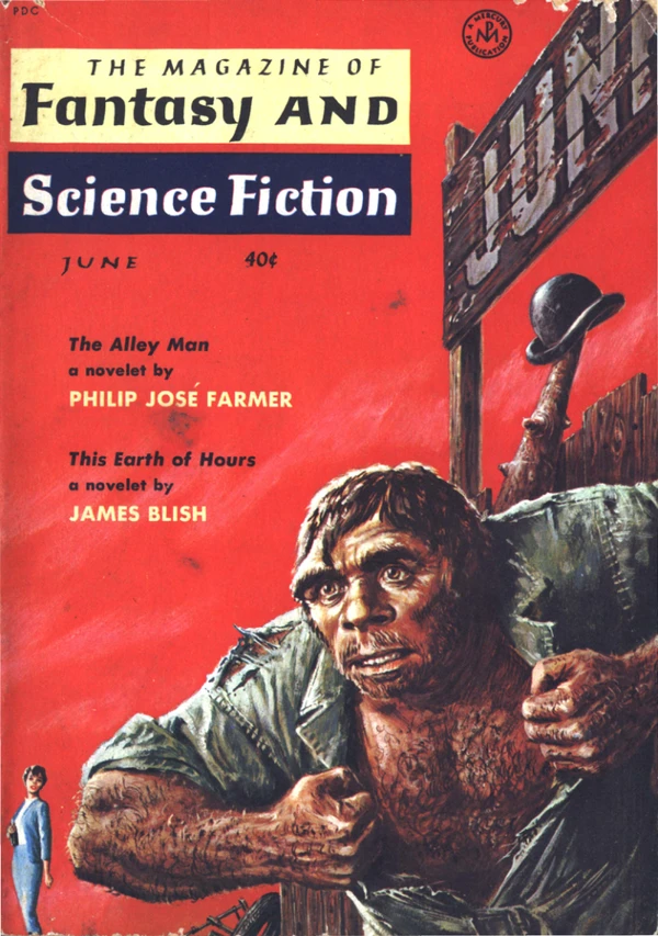 Fantasyscifi - June 1959 Cover