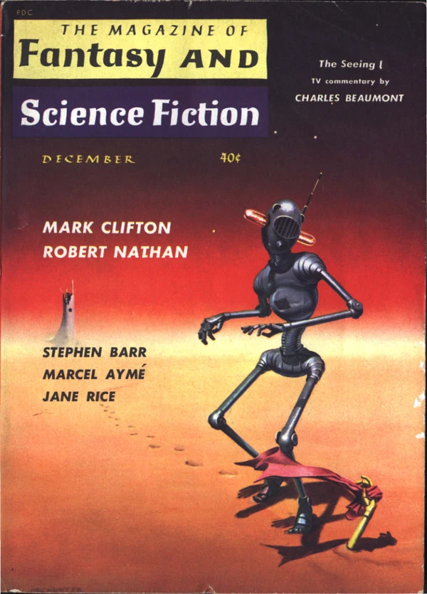 Fantasyscifi - December 1959 Cover