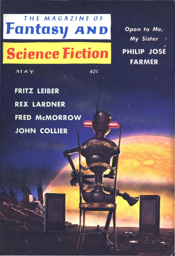 Fantasyscifi - May 1960 Cover