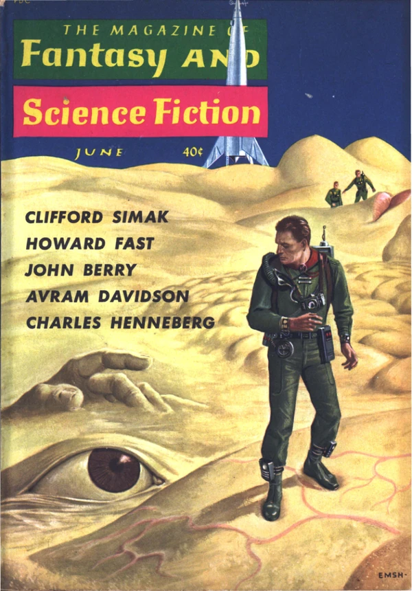 Fantasyscifi - June 1960 Cover