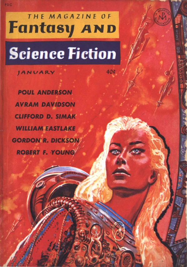 Fantasyscifi - January 1961 Cover