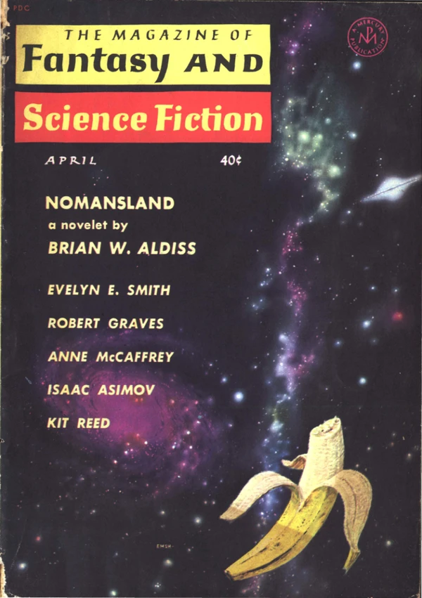 Fantasyscifi - April 1961 Cover