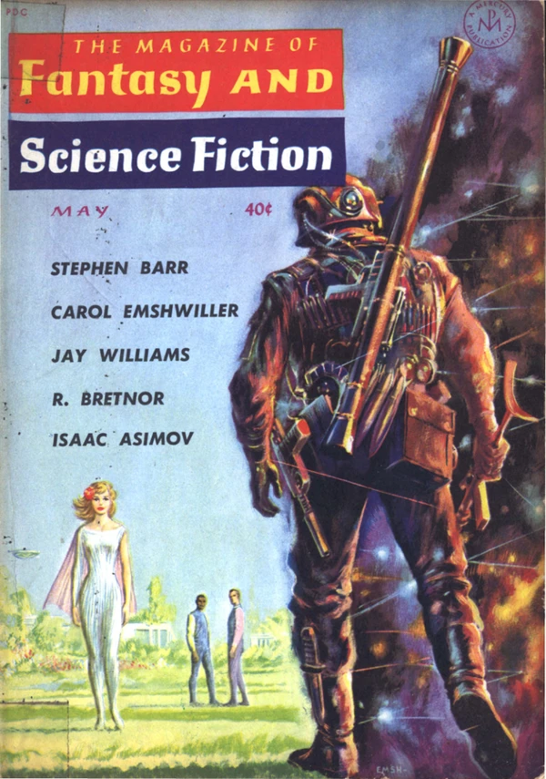 Fantasyscifi - May 1961 Cover