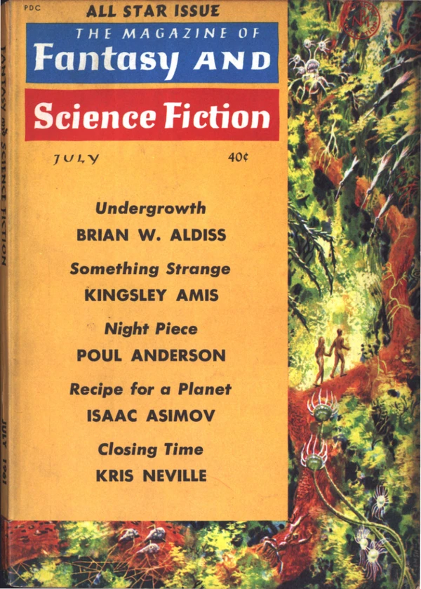 Fantasyscifi - July 1961 Cover