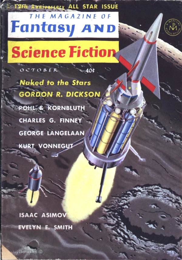 Fantasyscifi - October 1961 Cover