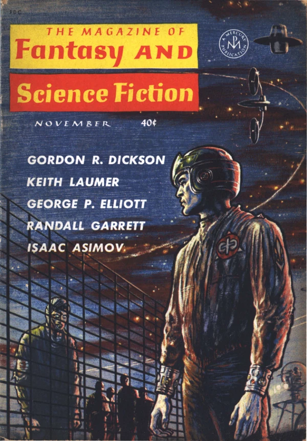Fantasyscifi - November 1961 Cover