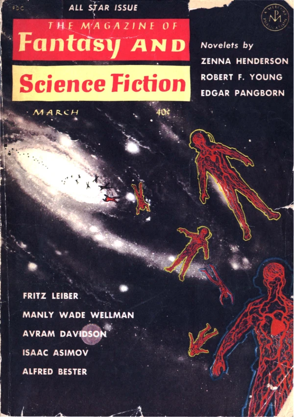 Fantasyscifi - March 1962 Cover