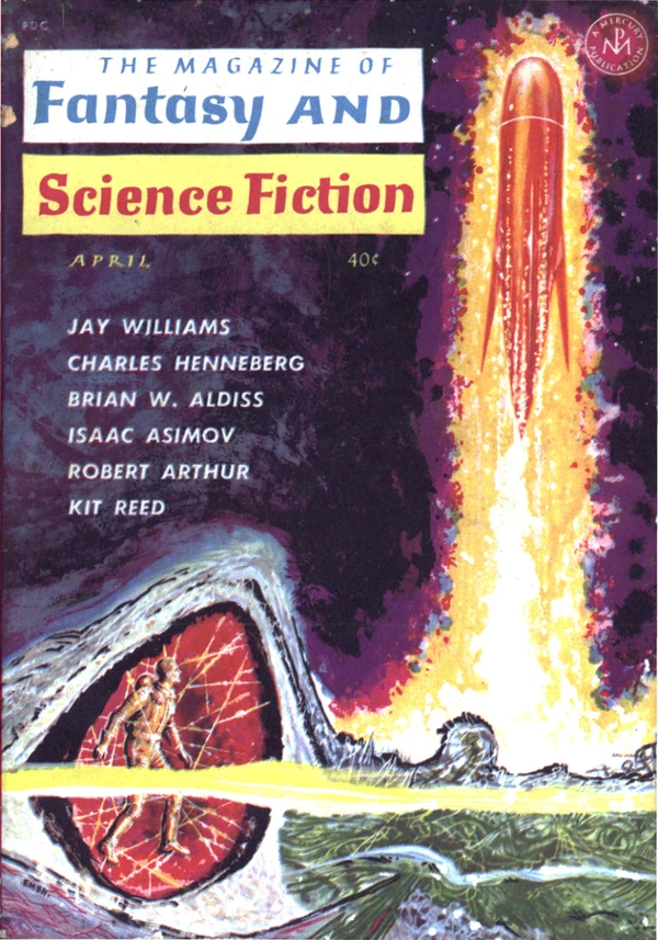 Fantasyscifi - April 1962 Cover