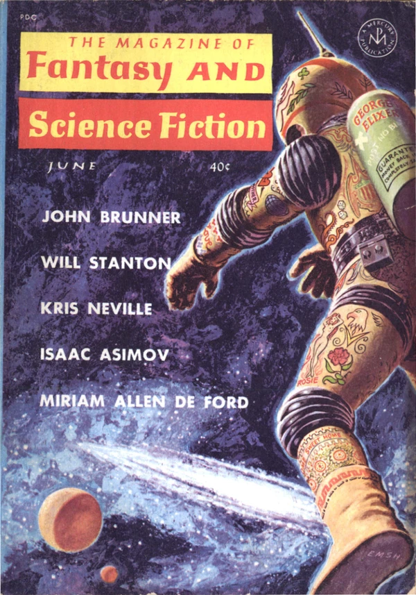 Fantasyscifi - June 1962 Cover