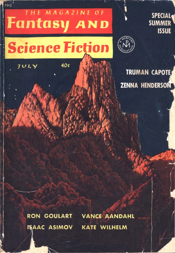 Fantasyscifi - July 1962 Cover
