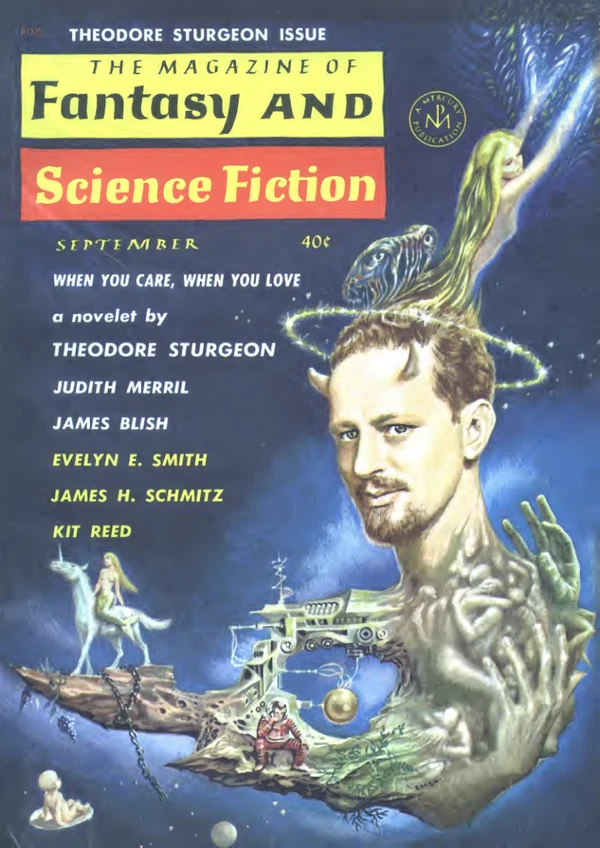 Fantasyscifi - September 1962 Cover