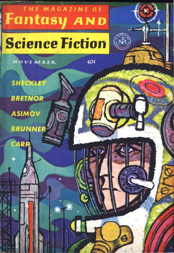 Fantasyscifi - November 1962 Cover