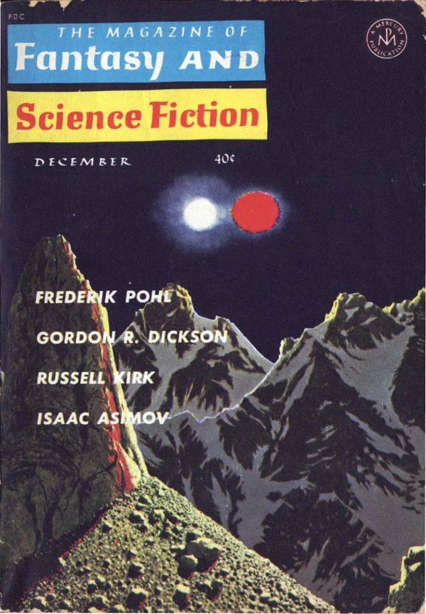Fantasyscifi - December 1962 Cover