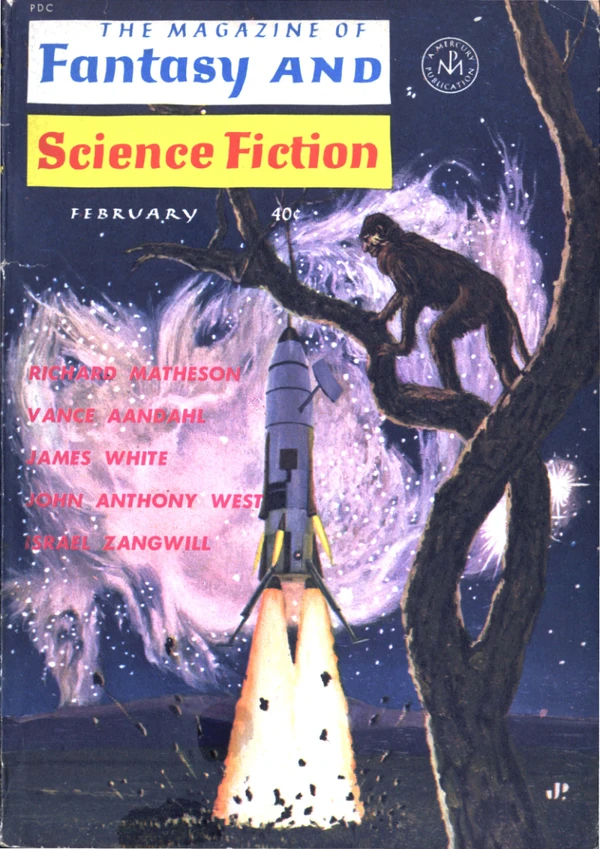 Fantasyscifi - February 1963 Cover
