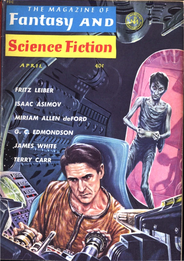 Fantasyscifi - April 1963 Cover