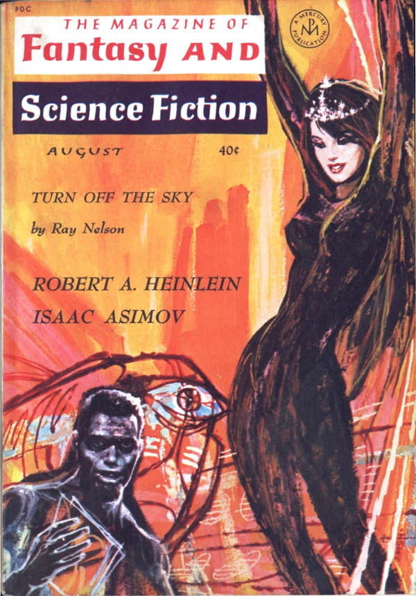 Fantasyscifi - August 1963 Cover