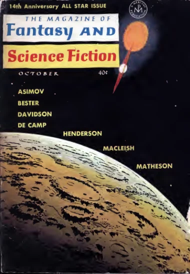 Fantasyscifi - October 1963 Cover