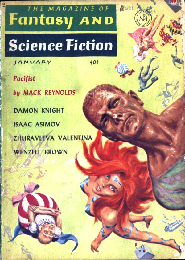 Fantasyscifi - January 1964 Cover