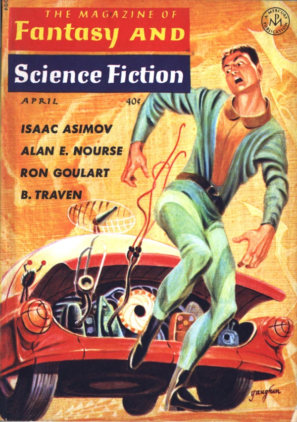 Fantasyscifi - April 1964 Cover