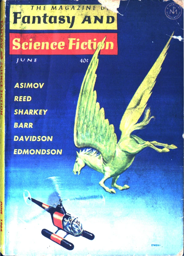 Fantasyscifi - June 1964 Cover