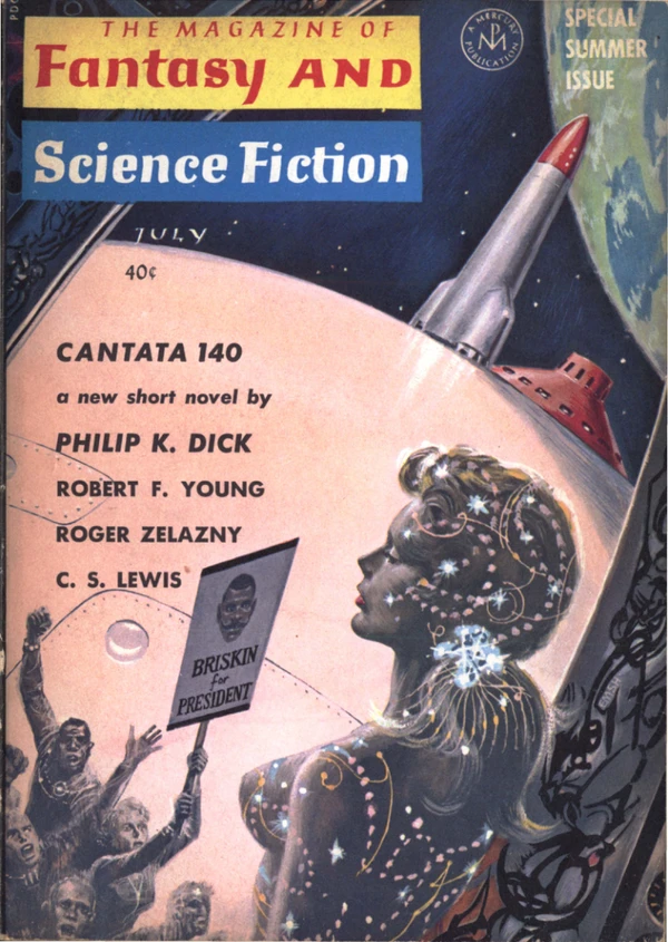 Fantasyscifi - July 1964 Cover
