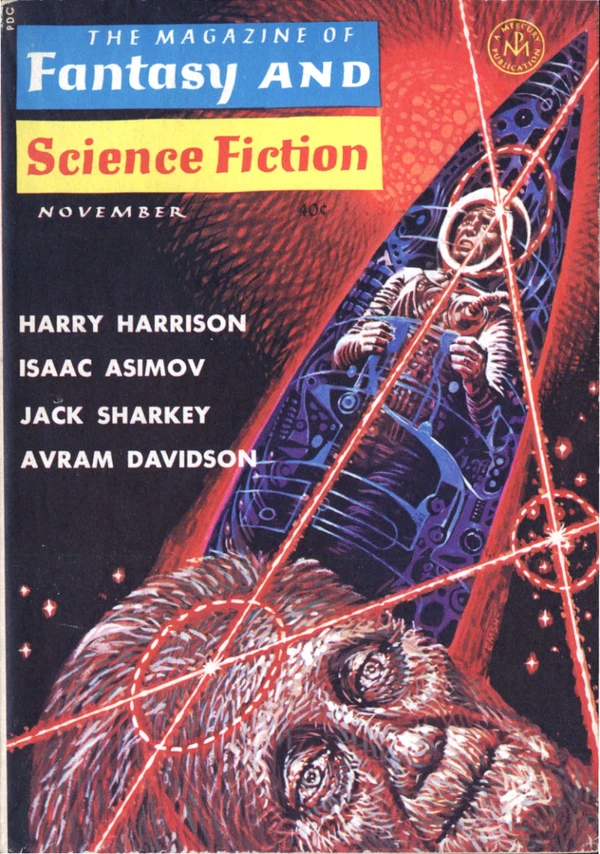 Fantasyscifi - November 1964 Cover